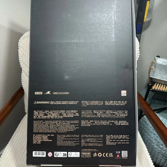 The Monsters 10th Anniversary Series Zimomo Vinyl Plush Doll.New in box. - Picture 9 of 16